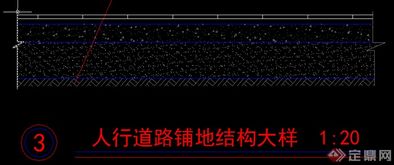 某現(xiàn)代風(fēng)格人行道路鋪地鋪裝擴(kuò)初圖設(shè)計cad圖紙